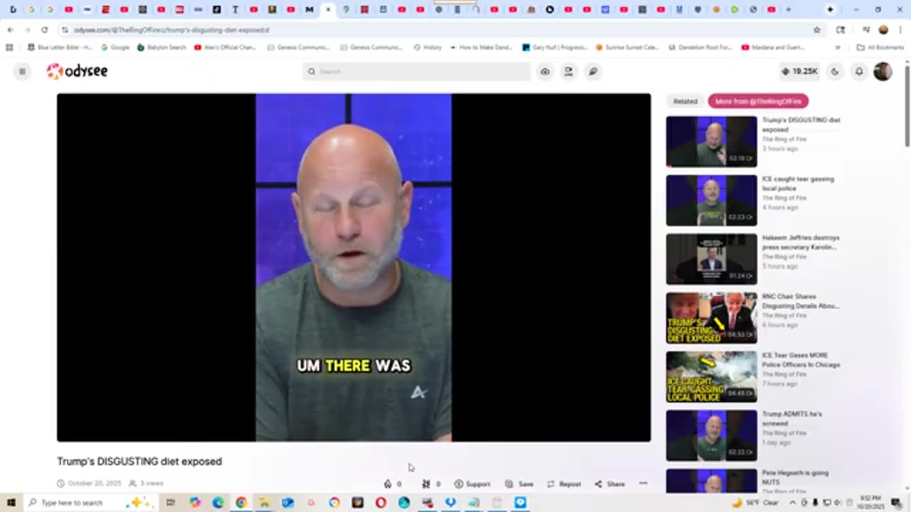 Satan is keeping him alive so he can fulfill prophecy🍔🍔🍔😈😈😈