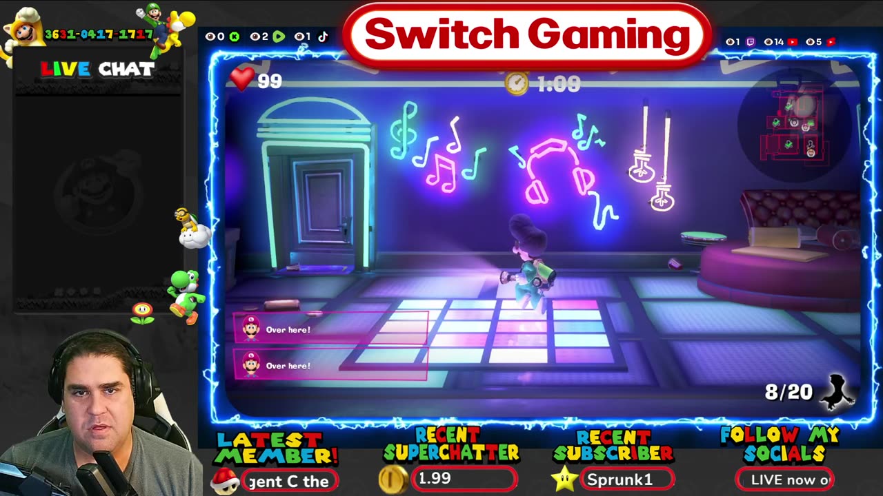Luigi's Mansion 3 - Scarescraper *LIVE* (Nintendo Switch)