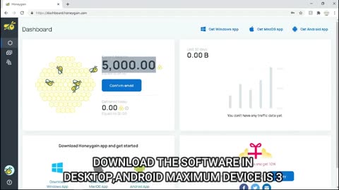 Honeygain The simplest way to make passive money