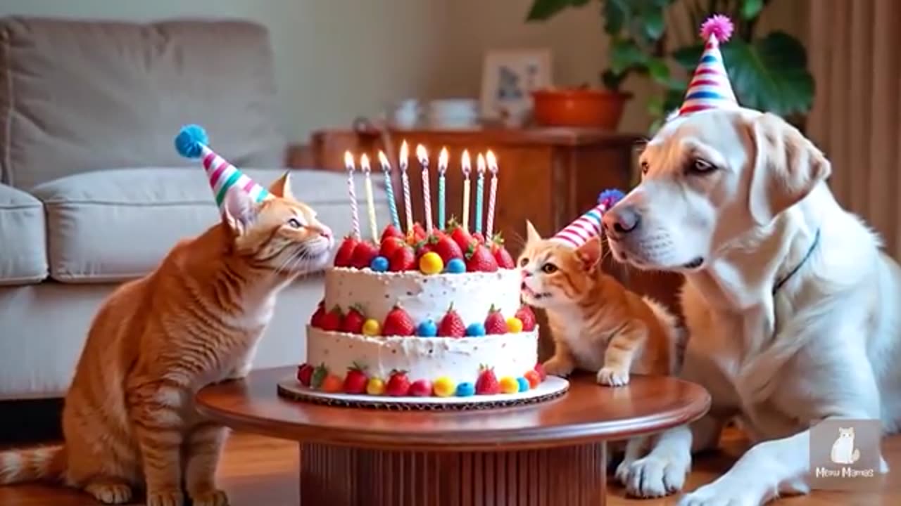 ​A Momma Cat and Her Kittens: The Sweetest AI-Generated Stories! 💖