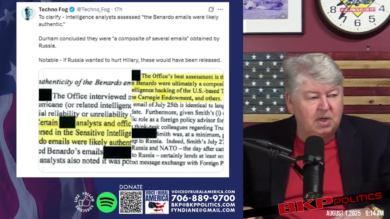 Hillary Clinton’s Jail Time Looms? Will Deep State Face Whistleblower Rebellion?