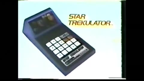 Star Trek Mego Trekulator TV Commercial from 1976