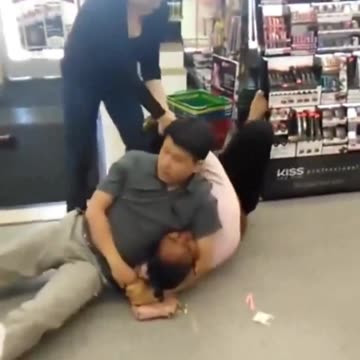 The black woman is told that she cannot steal.