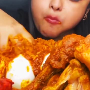 SPICY WHOLE CHICKEN CURRY🐓CHICKEN LOLLIPOP_ SCHEZWAN FRIED RICE AND KOREAN STIR FRIED NOODLES🍜