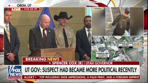Utah Governor Reveals Shooter's Message To Charlie Kirk