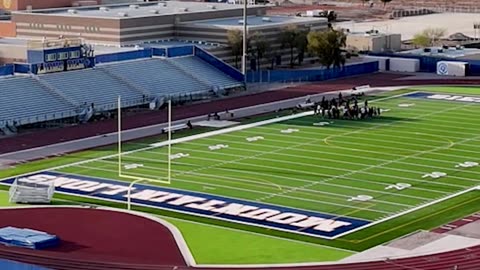 Sierra Vista High School Las Vegas Nevada Home of the Mountain Lions drone video