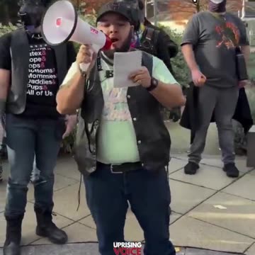 Degenerates Against Fascism Protest Donald Trump In Portland