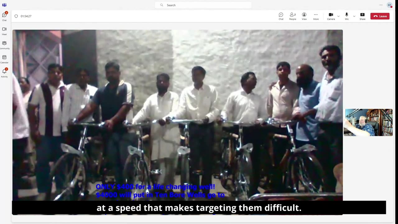 Buying a Pastor a Bicycle could save his life in India