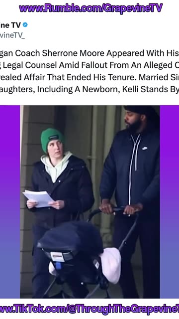 Former Michigan Coach Sherrone Moore Appears With Wife Kelli After Affair Fallout Ends Tenure.