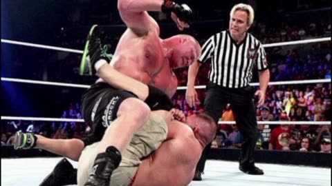 The Rock vs. Brock Lesnar – A Legendary Clash at SummerSlam 2002 🔥**