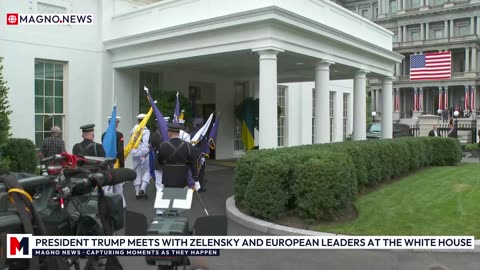 🇺🇸 President Trump Holds Peace Talks with Zelensky and European Leaders at the White House [LIVE]
