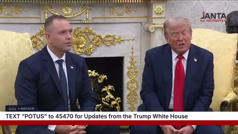 Rattled by tough question on Russia, Trump asks Polish journalist to get new job | Janta Ka Reporter
