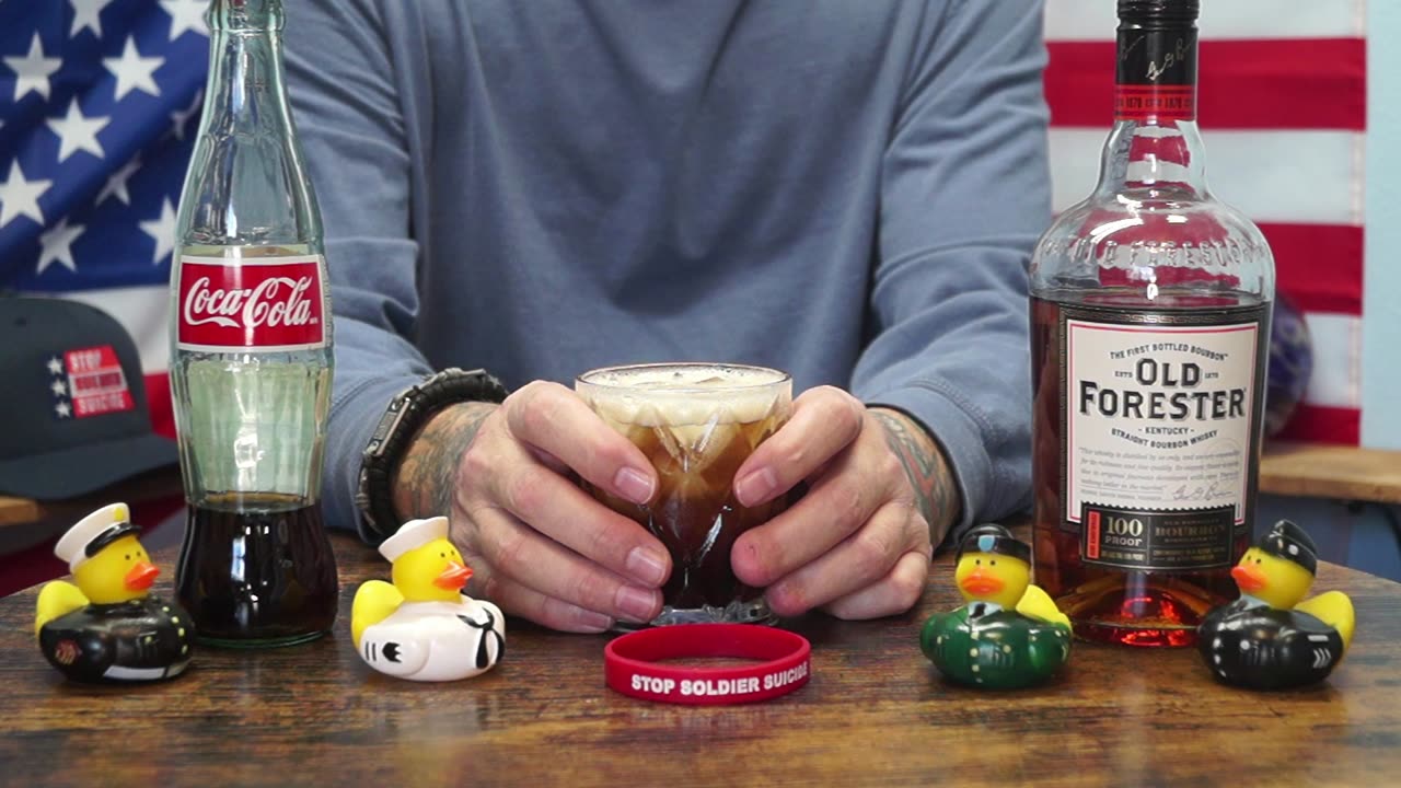 Joseph Sturanos - Old Forrester 100 proof & Coke from Mexico