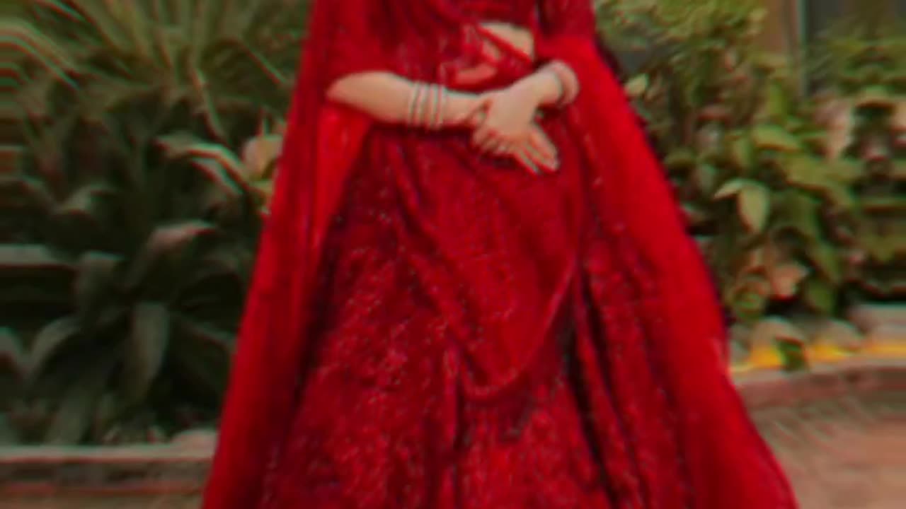 Red Lehenga for bride