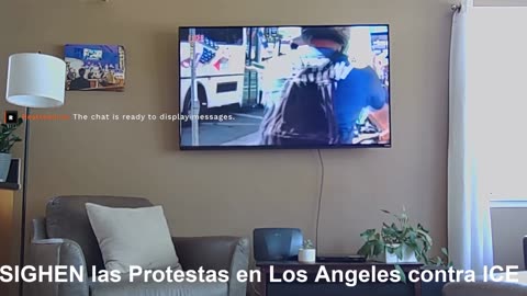 SIGUEN las Protestas en Los Angeles contra ICE