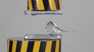Prince Rupert’s Drop vs Hydraulic Press