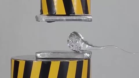 Prince Rupert’s Drop vs Hydraulic Press