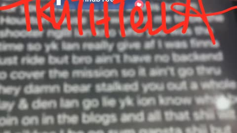 TRINA B IS ON THE SAME READING LEVEL AS A SECOND GRADER & PROVES IT EVERY TIME HE TRIES TO READ OUT LOUD