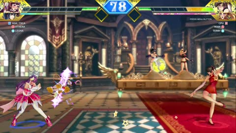 SNK HEROINE TAG TEAM FRENZY GAMEPLAY