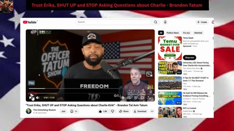 Trust Erika, SHUT UP and STOP Asking Questions about Charlie - Brandon Tatum