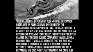 1943 Philadelphia Experiment
