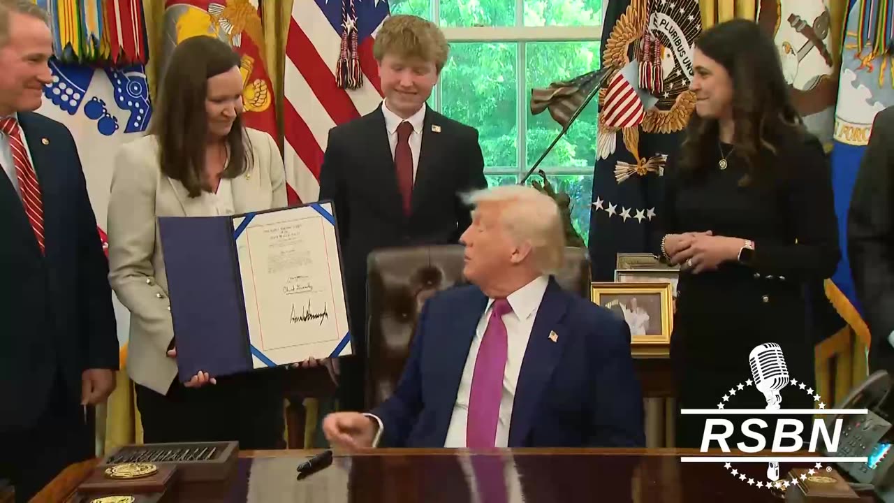 WATCH: Pres. Trump Signs EOs Undoing Biden’s Restrictions on Gas Water Heaters, and More - 5/9/25
