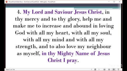 The Narrow Way Christian Church of God - BIBLE-READING and Prayer Service - Wednesday 14/05/2025