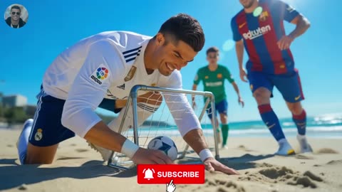 Ronaldo vs Messi EPIC Beach Battle!