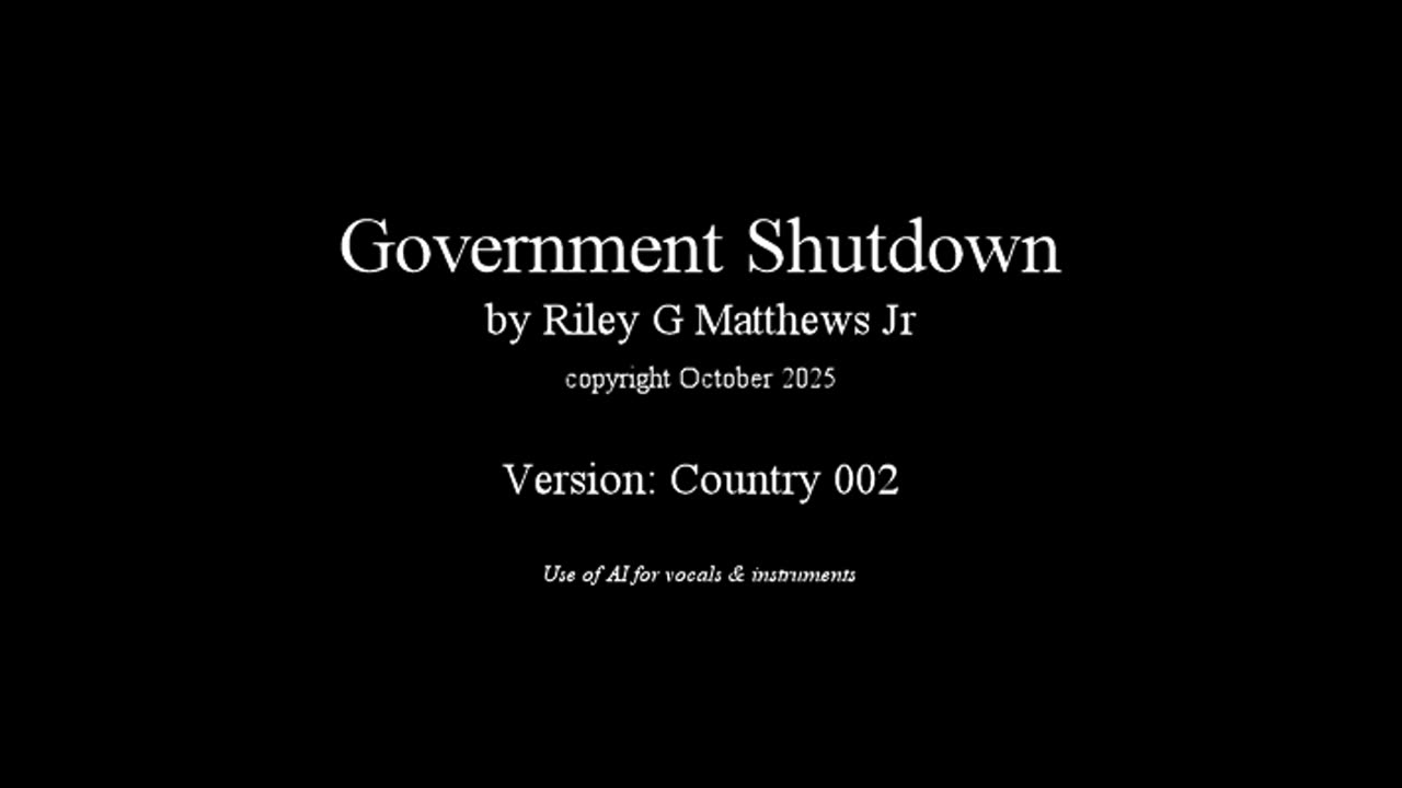 Government Shutdown (v2 Country 002)