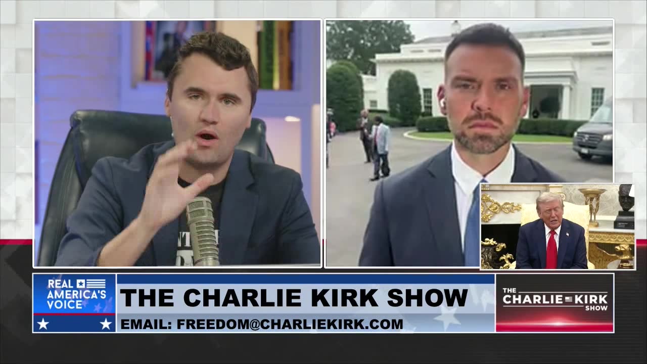 Jack Posobiec Reports Live From the White House As Trump Has High-Stakes Meeting With Zelensky