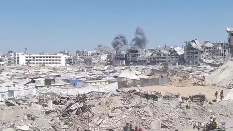 We live under a constant bombardment targeting our homes in northern Gaza