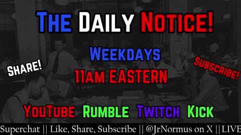 Hit Me Like A Hurricane || The Daily Notice 6/25/25
