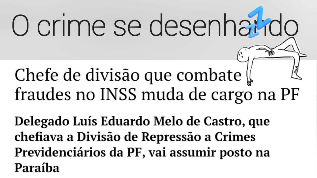 O CRIME SE DESENHANDO 🔗