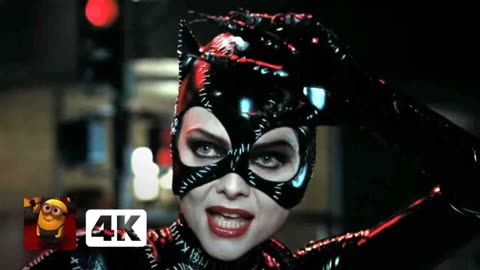 Batman Returns (1992) - Catwoman Meets Batman _ Movieclips