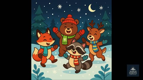 Snowflakes Dance in the Night | North Dakota Fairytales