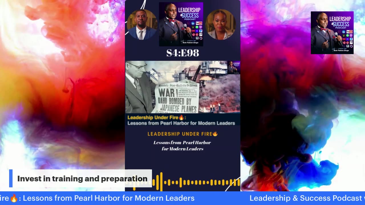 S4:E98🎙 LIVE — Leadership Under Fire