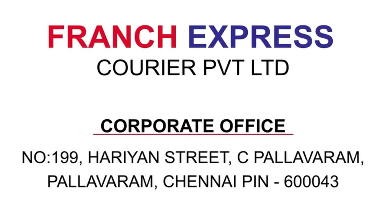 Franch Express | Fast & Reliable Courier in India