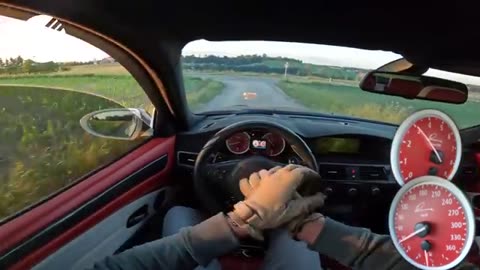 700HP BMW M5 E60 V10 BI-KOMPRESSOR TOP SPEED DRIVE ON GERMAN AUTOBAHN 🏎