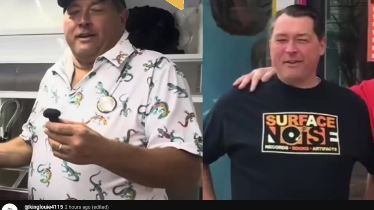 Food Vlogger thinks he is the same weight!