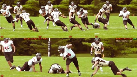 Prototype 421: Buffalo State's Joe Oca 50yd run vs Manchester