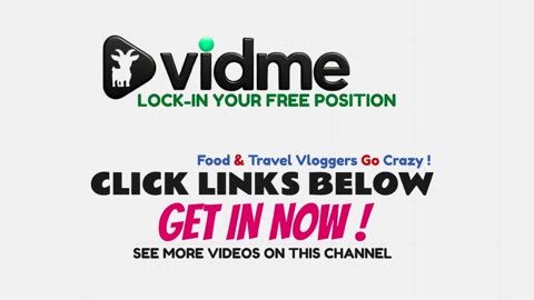 VIDME (must see get paid) MY FIRST IMPRESSION (amazing new video platform) TOP TEAM ROB BUSER