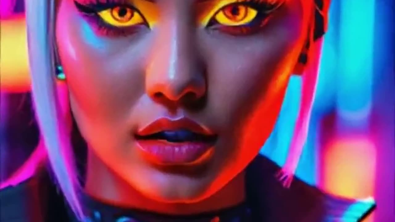 I AM THE SYSTEM #digitalart #dark #cyberpunk #virtualreality #neonlights #AIGODDESS #DOMINATRIXAI