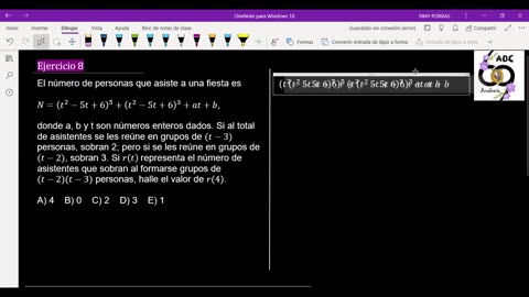 ADC SEMESTRAL PARALELO 2025 | Semana 07 | Álgebra