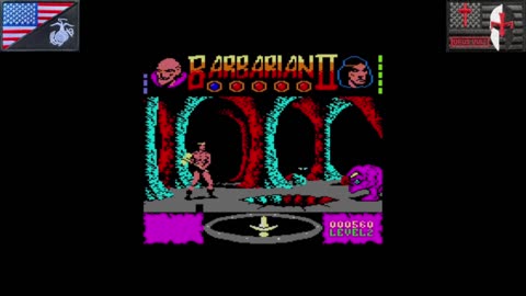 Barbarian II: The Dungeon of Drax [Main Game Mode] (Amstrad CPC - 1989) [EU Version]