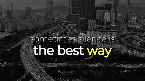 When you're angry, stay silent!