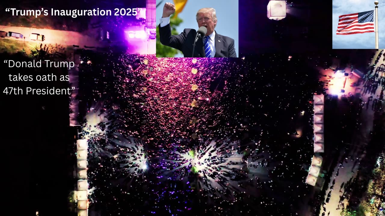Donald Trump’s Inauguration 2025 | Historic Return as 47th President