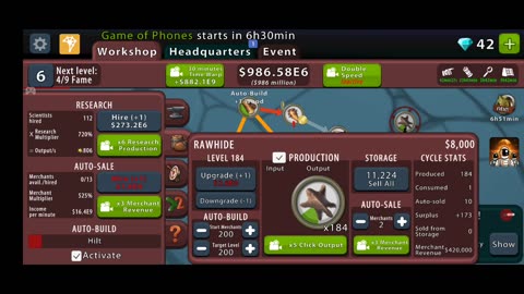 Crafting idle clicker part 4