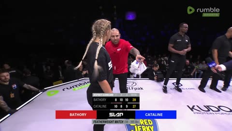 Bad Blood Womens Rematch 😡 | Sheena Bathory vs Jackie Cataline 2 | Power Slap 11 - Full Match