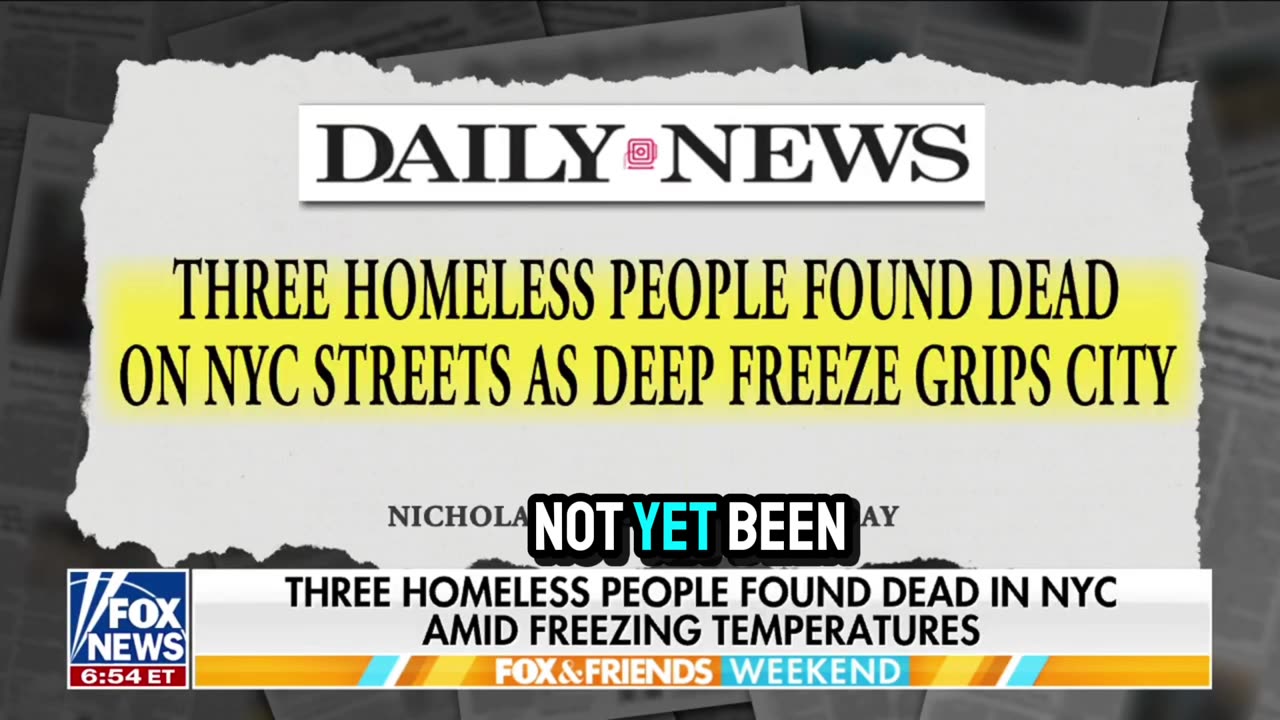 Three Homeless People Found Dead in NYC as Historic Winter Storm Nears