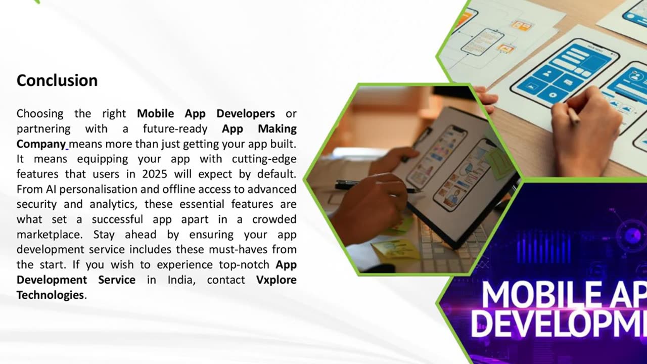 Top Features Every App Development Service Should Include In 2025